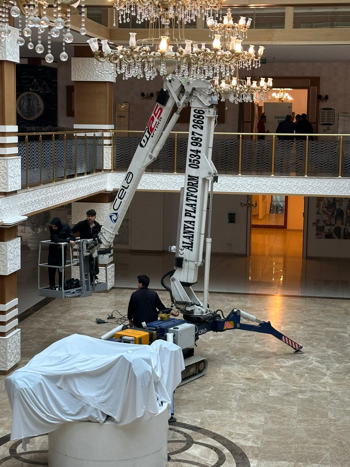 Alanya Örümcek Platform Çalışması 15